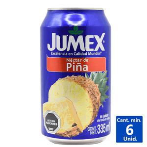 JUGO DE PIÑA EN LATA  JUMEX 335 ML