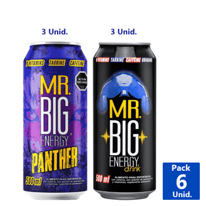 PACK 3UN MR BIG 500ML+3UN PANTHER 500ML