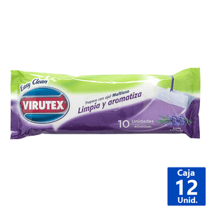 TRAPERO HÚMEDO LAVANDA CON OJAL 10UN