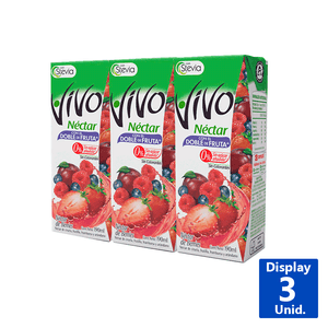 NÉCTAR BERRIES TRIPACK 190 ML