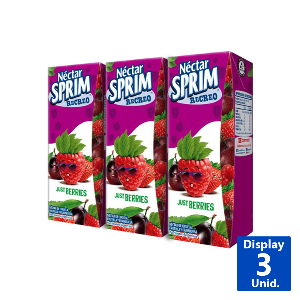 NÉCTAR DE BERRIES SPRIM 190ML - Dimak Online