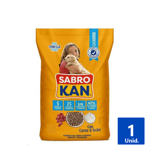 ALIMENTO PERRO CACHORRO SABROKAN 8 KG