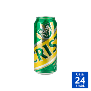 CERVEZA LAGER LATA CRISTAL 4,6° 470 CC