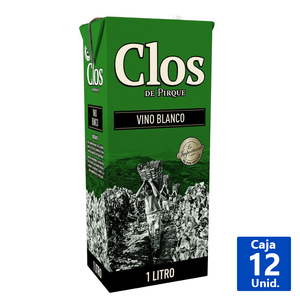 VINO BLANCO TETRA TOCORNAL 12° 1 L