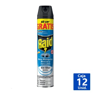 INSECTICIDA MOSCA MOSQUITO S/OLOR 420 CC