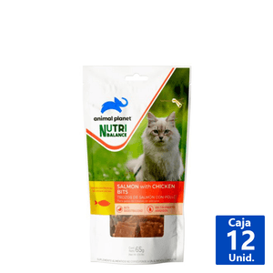 ALIMENTO GATO TIRITA DE SALMÓN 65 G