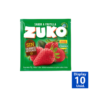 JUGO EN POLVO FRUTILLA 15 GR