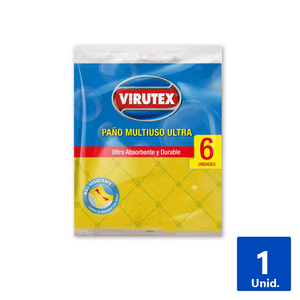 PAÑO MULTIUSO ULTRA PACK 6UN