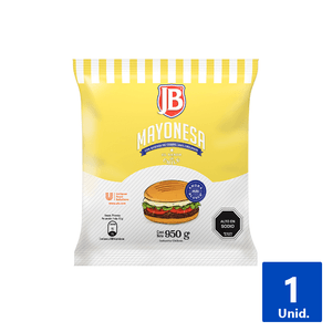 MAYONESA JB FOOD BOLSA 950 G