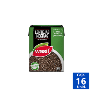 LENTEJAS NEGRAS WASIL 380 G