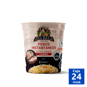 SOPAS INSTANTÁNEAS CARNE 65 G