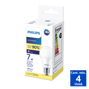AMPOLLETA ECOHOME LED L/C 7W E27 1UN