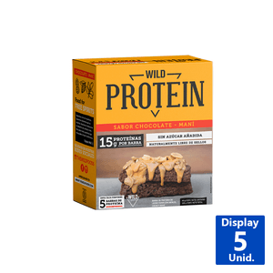 BARRA PROTEÍNA CHOCOLATE MANI 5U DE 45G