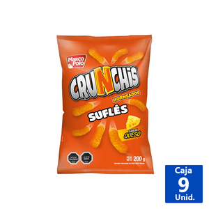 CRUNCHIS SUFLE DE QUESO 200 G