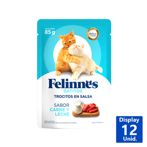 ALIMENTO HUMEDO GATITO CARNE/LECHE 85 G