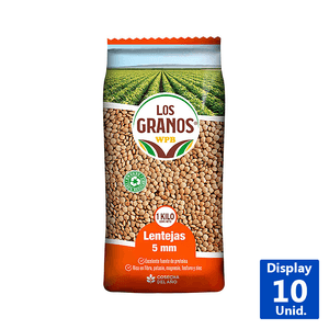 LENTEJAS 5MM LOS GRANOS 1KG