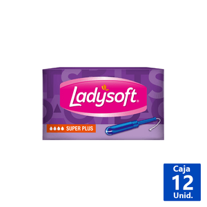 TAMPONES SÚPER PLUS LADYSOFT 8 UN.