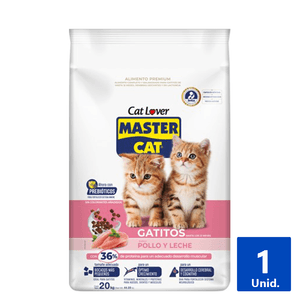 ALIMENTO GATITOS POLLO Y LECHE 20KG