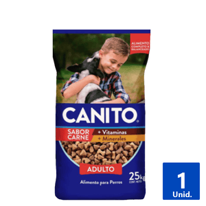 CANITO ADULTO SABOR CARNE 25KG