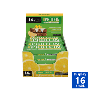 BARRA DE PROTEÍNA LEMON PIE 16UN DE 45G