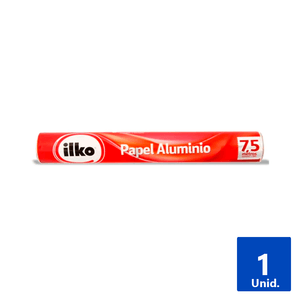 ROLLO PAPEL ALUMINIO 7,5 MT