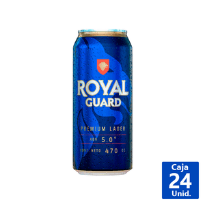 CERVEZA GUARD LAGER LATA 5,5° 470 CC