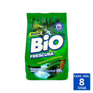 DETERGENTE EN POLVO BOSQUE NATIVO 400G