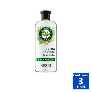 SHAMPOO DETOX TÉ VERDE Y MENTA 400ML