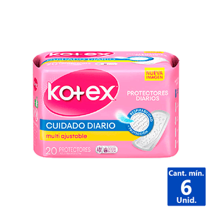 PROTECTOR DIARIO KOTEX 20 UN.