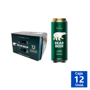 CERVEZA LATA BEAR BEER 5° 500CC