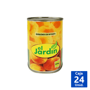 DURAZNO MITADES EL JARDÍN 567 G