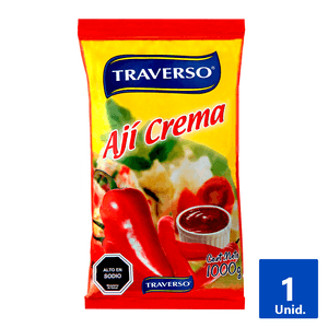 AJÍ EN CREMA TRAVERSO 1 KG
