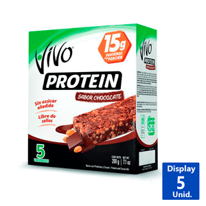 BARRA PROTEINA CHOCOLATE 5UN 40 G
