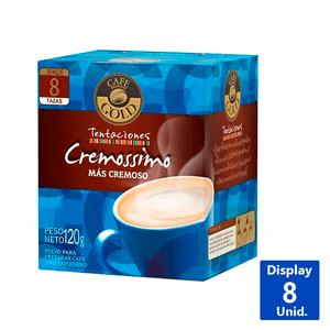 CAFÉ TENTACIONES CAPPUCCINO 8UN 15 G
