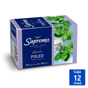 HIERBA POLEO 20 BOLSITAS
