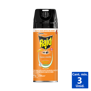 INSECTICIDA CASA Y JARDÍN 235 CC