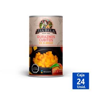 DURAZNOS EN CUBO TIA BELA 425 G