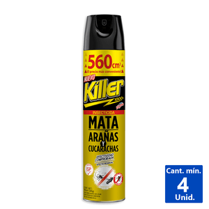 INSECTICIDA ARAÑAS Y CUCARACHAS 560 CC