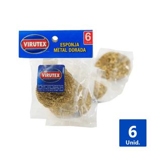 ESPONJA DORADA OROTEX TIRA 6UN