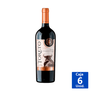 VINO MERLOT GRAN RVA TORETO 14° 750 ML