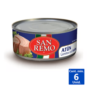 ATÚN LOMITO EN ACEITE SAN REMO 140 G