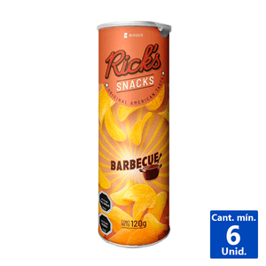 PAPAS FRITAS RICK SABOR BARBECUE 120 G