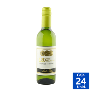 VINO 120 3 MEDALLAS BLANCO 13° 375 ML