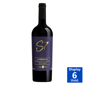 VINO S7 PREMIUM CARMENERE 13° 750 ML