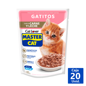 ALIMENTO HÚMEDO GATITO CARNE  85G