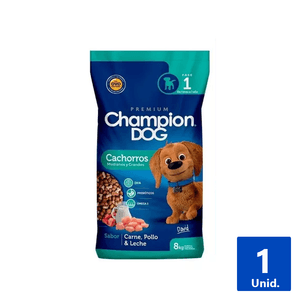 ALIMENTO PERRO CACHORRO CHAMPION DOG 8K