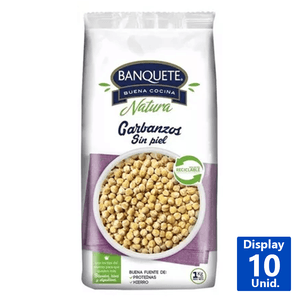GARBANZOS SIN PIEL BANQUETE 1 K