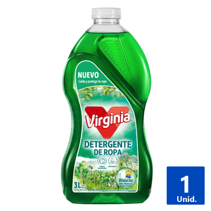 DETERGENTE VIRGINIA LÍQUIDO PET 3 L