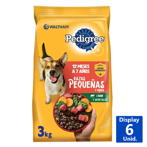 ALIMENTO PERRO RAZAS PEQUEÑAS 3 KG