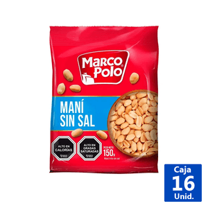MANÍ SIN SAL MARCO POLO 150 G